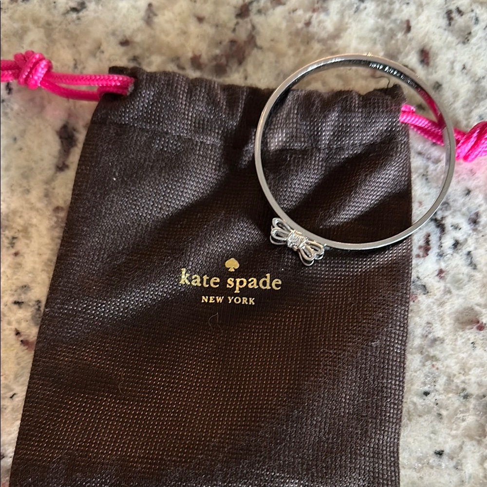 Kate Spade Silver Bangle Bracelet